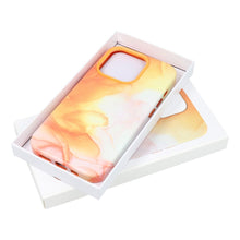 Заредете изображение във визуализатора на галерията – Leather Mag Cover for IPHONE 15 PRO MAX orange splash

