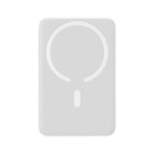 Заредете изображение във визуализатора на галерията – Baseus Magnetic Mini Power Bank with MagSafe 15W / PD Quick Charge QC 20W 10000mAh White (Overseas Edition) + Xiaobai Series USB-C Cable - USB-C 60W 3A 0.5m White
