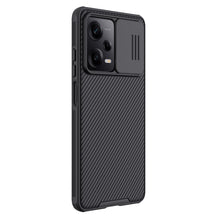 Заредете изображение във визуализатора на галерията – Nillkin CamShield Pro Case Cover for Xiaomi Redmi Note 12 Pro / Poco X5 Pro 5G Cover with Camera Cover Black
