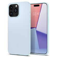 Заредете изображение във визуализатора на галерията – Spigen Thin Fit, mute blue - iPhone 15 Pro Max
