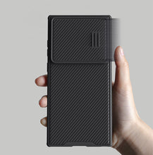 Заредете изображение във визуализатора на галерията – Nillkin CamShield S Magnetic Case for Samsung Galaxy S23 Ultra Cover with MagSafe with Camera Cover Black
