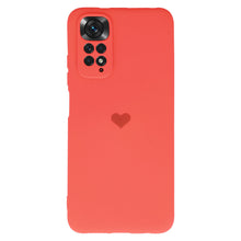 Заредете изображение във визуализатора на галерията – Vennus Silicone Heart Case for Xiaomi Redmi Note 11 Pro/Note 11 Pro 5G design 1 coral
