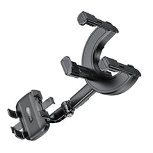 Заредете изображение във визуализатора на галерията – Borofone Car holder BH87 Windrider rearview mirror mount black
