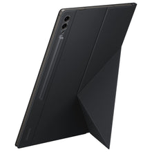 Заредете изображение във визуализатора на галерията – Flip case with stand for Samsung Galaxy Tab S9 Plus - black

