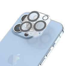 Заредете изображение във визуализатора на галерията – Hoco camera lens tempered glass for iphone 13 / 13 mini black (g13) 25pcs/set - TopMag
