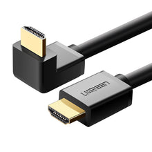 Заредете изображение във визуализатора на галерията – Ugreen angled HDMI cable (90°) 4K 2m black (HD103)
