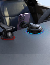 Заредете изображение във визуализатора на галерията – Joyroom magnetic car phone holder for cockpit, dashboard black (JR-ZS366)
