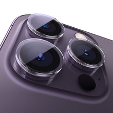 Заредете изображение във визуализатора на галерията – Camera tempered glass for iPhone 14 Pro / 14 Pro Max Baseus + mounting kit
