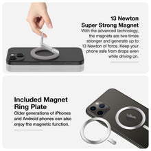 Заредете изображение във визуализатора на галерията – Amazing Thing Ring Titan Mag Magnetic holder stand IGTMNGY grey
