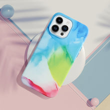 Заредете изображение във визуализатора на галерията – Leather Mag Cover for IPHONE 15 PRO MAX color splash
