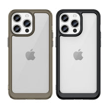 Заредете изображение във визуализатора на галерията – iPhone 15 Outer Space reinforced case with a flexible frame - red
