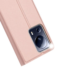 Заредете изображение във визуализатора на галерията – Dux Ducis Skin Pro Case for Xiaomi 13 Lite Flip Card Wallet Stand Pink
