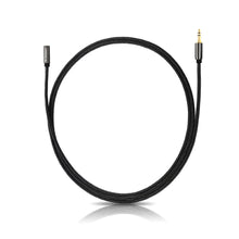 Заредете изображение във визуализатора на галерията – Wozinsky mini jack extension cable (female-male) AUX extension 3 m black
