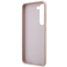 Заредете изображение във визуализатора на галерията – Guess GUHCS23SG4GLPI S23 S911 pink/pink hard case 4G Stripe Collection
