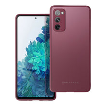 Заредете изображение във визуализатора на галерията – Roar matte glass гръб за samsung galaxy s20 fe claret
