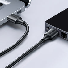 Заредете изображение във визуализатора на галерията – Ugreen USB cable - USB 2.0 480Mb/s 0.25m black (US102)
