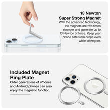 Заредете изображение във визуализатора на галерията – Amazing Thing Ring Titan Mag Magnetic holder stand IGTMNBU light blue
