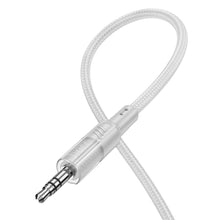 Заредете изображение във визуализатора на галерията – HOCO cable AUX Audio Jack 3,5mm to 3,5mm UPA27 1,2m gray
