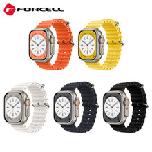 Заредете изображение във визуализатора на галерията – FORCELL F-DESIGN FA12 strap for Apple Watch 38/40/41mm yellow
