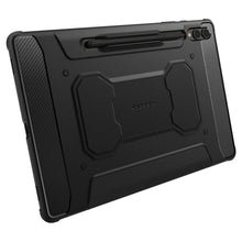Заредете изображение във визуализатора на галерията – Spigen RUGGED ARMOR "PRO" GALAXY TAB S9+ PLUS 12.4 X810 / X816B BLACK
