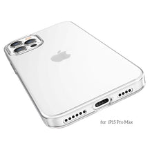 Заредете изображение във визуализатора на галерията – HOCO Light series TPU case for IPHONE 15 PRO MAX transparent

