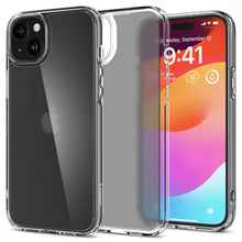 Заредете изображение във визуализатора на галерията – Spigen Ultra Hybrid case for iPhone 15 Plus - transparent
