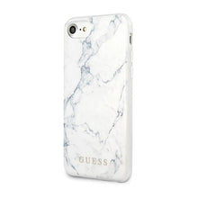 Заредете изображение във визуализатора на галерията – Guess GUHCI8PCUMAWH iPhone 7/8/SE 2020 / SE 2022 biały/white Marble
