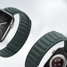 Заредете изображение във визуализатора на галерията – Magnetic Dux Ducis Strap BL for Apple Watch 38 / 40 / 41 mm - green
