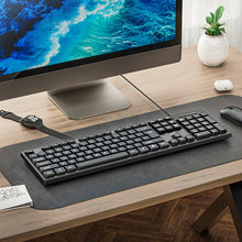 Заредете изображение във визуализатора на галерията – HOCO keyboard WIRED Ice Wolf GM23 black
