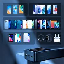 Заредете изображение във визуализатора на галерията – Joyroom power bank 22.5W 30000mAh PD QC3.0 AFC black (JR-QP193)
