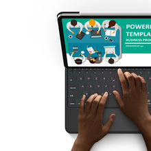 Заредете изображение във визуализатора на галерията – Dux Ducis Bluetooth Keyboard Case (MK Series) for Apple iPad Air 4/5/iPad Pro 11 (2018/2020/2021/2022) - Black
