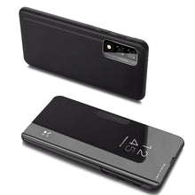 Заредете изображение във визуализатора на галерията – Clear View Case cover for Realme 7 Pro black
