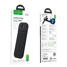 Заредете изображение във визуализатора на галерията – HOCO wirelles charger 3in1 15W support Apple Watch CQ5 black
