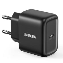 Заредете изображение във визуализатора на галерията – Ugreen fast charger USB-C PD PPS 25W black (CD250)
