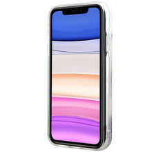 Заредете изображение във визуализатора на галерията – Karl Lagerfeld KLHCN61LNCHCS iPhone 11/ XR silver/silver hardcase Glitter Choupette Head
