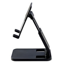 Заредете изображение във визуализатора на галерията – Foldable phone stand for tablet (K15) - black
