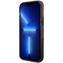 Заредете изображение във визуализатора на галерията – Original Case GUESS Liquid Glitter 4G Transculent GUHCP14XLC4PSGK for Iphone 14 Pro Max black

