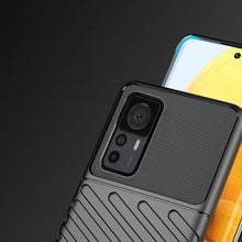 Заредете изображение във визуализатора на галерията – Thunder Case case for Xiaomi 12T Pro / Xiaomi 12T silicone armor case black
