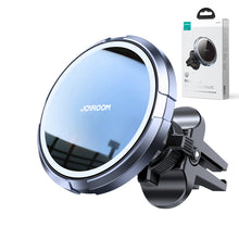 Заредете изображение във визуализатора на галерията – Joyroom Magnetic Car Phone Holder for Air Vent Black (JR-ZS313)
