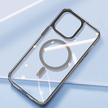 Заредете изображение във визуализатора на галерията – Dux Ducis Clin2 case for iPhone 14 Pro Max magnetic cover MagSafe grey
