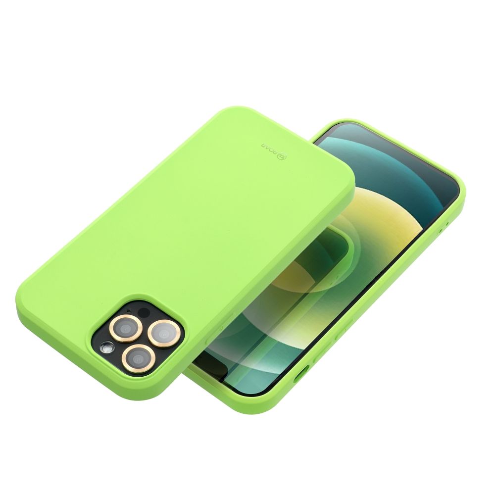 Roar Colorful Jelly Case - for iPhone 15 Plus lime