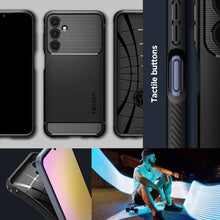 Заредете изображение във визуализатора на галерията – Spigen Rugged Armor case for Samsung Galaxy A25 5G - matte black
