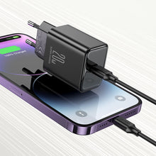 Заредете изображение във визуализатора на галерията – Joyroom JR-TCF06 USB C 20W PD charger | black
