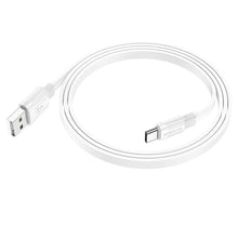 Заредете изображение във визуализатора на галерията – Borofone Cable BX89 Union - USB to Type C - 3A 1 metre white-grey
