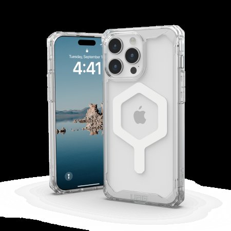 UAG Plyo Magsafe - protective case for iPhone 15 Pro Max compatible with MagSafe (ice-white)