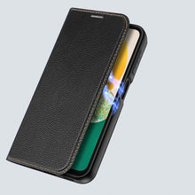Заредете изображение във визуализатора на галерията – Dux Ducis Skin X2 case Samsung Galaxy A14 5G flip case wallet stand black
