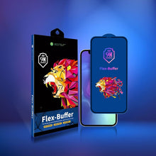 Заредете изображение във визуализатора на галерията – 5D Flex-buffer hybrid протектор с антибактериално покритие за iphone 14 pro 6,1" черен - TopMag
