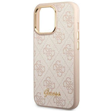 Заредете изображение във визуализатора на галерията – Original faceplate case GUESS GUHCP14XHG4SGD for iPhone 14 Pro Max (Fixed Glitter Big 4G / gold)
