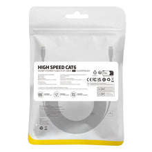 Заредете изображение във визуализатора на галерията – Baseus High Speed ​​Cat 6 RJ-45 1000Mb/s Ethernet cable 12m flat - black
