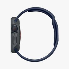 Заредете изображение във визуализатора на галерията – Spigen Rugged Armor Case with Strap for Apple Watch 4/5/6/7/8/9/SE (44/45mm) - Dark Gray
